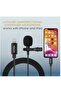 ELTRAZONE iPhone Lavalier Microphone - VD-LL1 Lightning Adapter Lav Lapel Clip-on Omnidirectional Condenser Mic - 2