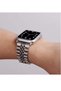 Compatible with Apple Watch Band Series 5 44mm 42mm, Stainless Steel iWatch Band with Butterfly Folding Clasp for iWatch Band Series 5/4/3/2/1 - 6