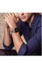 Compatible with Apple Watch Band 44mm 42mm 40mm 38mm Stainless Steel Heavy Band with Butterfly Folding Clasp Link Bracelet - 5