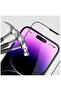 Screen Protector Designed For iPhone 15 Pro Max Anti-Scratch Anti-Glare Tempered Glass Clear Edge to Edge Full Coverage Friendly With Smooth Touch Screen Protector For Apple iPhone 15 Pro Ma - 5