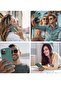 Case for iPhone 15 Pro Max Cover Green Slim Fit Soft Back TPU Cover Flexible Silicone Cover Matte for iPhone 15 Pro Max - 5