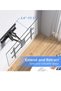 Full Motion TV Wall Mount for 32 to 84 Inch TV, Swivel and Tilt with Articulating Dual Arms - 2