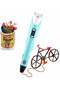 Intelligent 3d Pen With Led Display, 3d Printing Pen With Usb Charging,10 Colors Pla Filament Refills, Compatible Pla Abs,Perfect Arts Crafts Gift