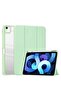 Smart iPad Air Case - Compatible with 6th Gen 11-Inch (2024), 5th Gen & 4th Gen 10.9-Inch (2022/2020) - Touch ID Support, Auto Wake/Sleep - Matcha Green