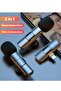 Dual Wireless Bluetooth Microphone for iPhone, Noise Reduction Lavalier Mics with Receiver - 4