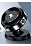 Magnetic Suction Phone Holder for Car, Mirror, and Gym – 360° Rotation (Silver) - 3