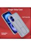 iPhone 16 Plus Titanium Gray Magnetic Car Mount Kickstand Case – Premium Silicone Multi-Stand with Hand Strap Grip - 3