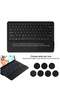 Galaxy Tab S7 FE Keyboard Case 12.4" 2021, Wireless Detachable Keyboard + Folio Smart PU Case Cover - 5