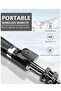 Portable 40 Inch Aluminum Alloy Selfie Stick (Black-E) - 6