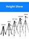Hydraulic Fluid Head Tripod Stand KP‑2599 – Professional Aluminum 360° Panoramic DSLR & Video Monopod Combo - 2