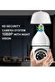 360 Degree Security Cameras Wireless Outdoor, 2.4GHz & 5G WiFi Light Bulb Camera, 1080p - 3