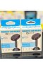 Magnetic Phone Mount for Car and Home – Strong Double Ball Instrument Panel Holder (Black) - 6