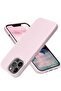 Designed for iPhone 14 Pro Max Case, Silicone Shockproof Slim Thin Phone Case for iPhone 14 Pro Max 6.7 inch (Chalk Pink)