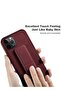Apple iPhone 15 Pro Max TPU Rubber Silicone Hand Grip Protective Phone Case Cover (MCGHSN) - Brown - 4