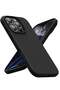 Premium Soft Liquid Silicone Case for iPhone 16 Pro – Silky Soft Touch Full-Body Protective Bumper (Black)
