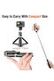 Selfie Stick, 3 in 1 Extendable Selfie Stick Tripod with Detachable Bluetooth Wireless Remote Phone Holder FOR ALL SMARTPHONES AND CAMS - 3