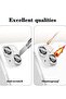 Silver Diamond Camera Lens Protector for iPhone 16/iPhone 16 Plus – Glitter Tempered Glass Cover with Automatic Alignment Metal Rings and Film Stickers - 4