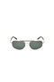 Shiny Pale Gold Polarized Metal Male Sunglasses - 2