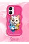 Vivo Y56 Compatible Case Camera Protector Red Silicone Couple Phone Case Cat Pattern - 2