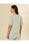 Women Green Crew Neck T-Shirt - 3