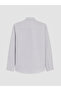 Ozmarka New Season Gray Slim Fit Dobby Men's Shirt - 6