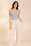 Women's Premium 95% Cotton Thick Strap Basic Undershirt – Notched Collar Detail & Flexible for Daily Use - 4