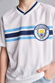 Manchester City New Regular Fit V-Neck Tulle Short Sleeve T-Shirt for Boys H7871A826Hs - 4