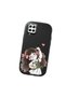 Samsung Galaxy A12 Compatible Case Camera Protective Black Silicone Couple Phone Case Girl Patterned - 3