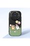 Vivo X300 Compatible Case Camera Protector Black Silicone Couple Phone Case with Line Pattern