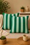 Set of 2 Striped Decorative Throw Pillow Covers – Modern Minimalist Design