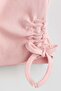 Drawstring-detail cotton top - 2