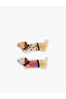 2-Piece Hair Clips with Dog Figures and Clips