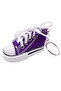 حذاء رياضي صغير من طراز Chucks على شكل سلسلة مفاتيح وحقيبة زينة ريترو