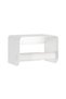 Wall Mounted Toilet Paper Stand 9X8X13 cm Steel Toilet Paper Holder White Stand 032136 - 2