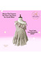 Girls' Floral Print One-Shoulder Ruffle Cotton Summer Dress - Custom Design - 3