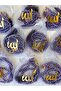 99 Glass Pearls Prayer Beads with the Word'Allah' on a Tulle Pouch, 10 Pieces. - 2