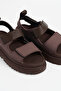 Women's Dark Brown Goldenglow Sandals Bynduggs02 - 7