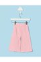 Infant Girls Pink Striped Wide Leg Trousers - 4