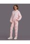 Senior Girls White And Pink Printed Trouser - 2