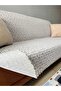 Sponge Embossed Non-Slip Sofa Cover 160X200 Gray - 2