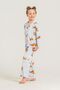 Girl's Cute Puppy Blue Shirt Pajama Set Rp3908-C-V2 - 2