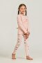 Girl's Cute Kitten Orange Leggings Set Rp3900-C-V1 - 5