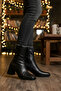 Black Fleece Women's Heeled Boots 2615 Z - 2