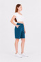 Women's Cotton Capri K.Petrol-7003 - 5