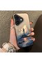 حافظة هاتف من السيليكون متوافقة مع iPhone 17، حافظة خلفية صلبة بنمط برج - 3