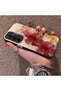 Samsung Galaxy A35 Compatible Silicone Edge Hard Back Case Couple Phone Case with Floral Pattern - 2
