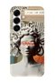 Samsung Galaxy S23 Compatible Printed Transparent Phone Case |   Collection: Queenmode Femme
