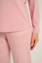 Women's Have a Super Day Pink Long Sleeve Pajama Set Pc9294-S-V1 - 6