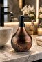 Celina Glass Liquid Soap Dispenser | |   Black Coffee | |   Modern Luxury Bathroom Accessory Decorative Liquid Soap Dispenser Soap Dispenser Countertop Sink for Bathroom & Kitchen | |   Black Pumped | |   Dishwashing Detergent Hand Soap - 6