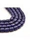 Afghan Musk Rosary 99 Beads 6x7mm Deep Blue Prayer Beads 32g with Red Cord Tassel - 4